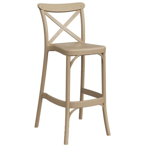 Барний стілець Tilia Capri Кавовий-0