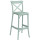 Барний стілець Tilia Capri Сіро-зелений