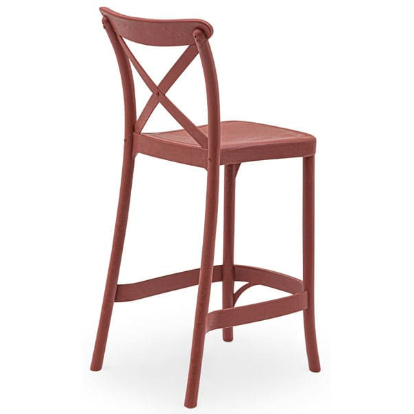 Барний стілець Tilia Capri Теракотовий-1