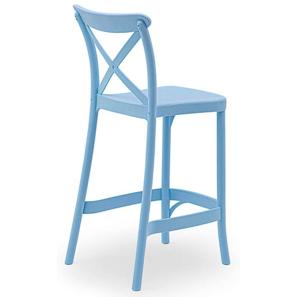 Барний стілець Tilia Capri Блакитний-1