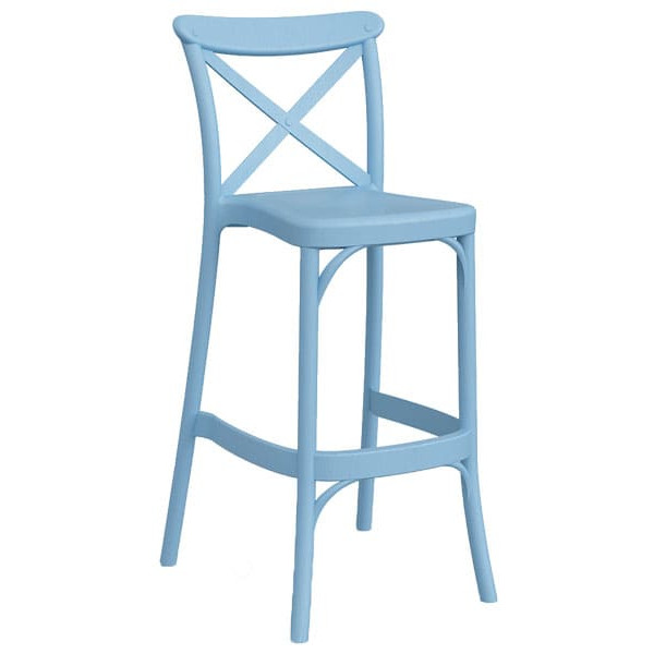Барний стілець Tilia Capri Блакитний-0