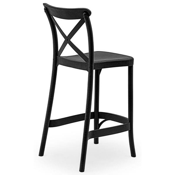 Барний стілець Tilia Capri Чорний-1
