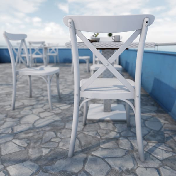 Стілець Tilia Capri Біла слонова кістка-9