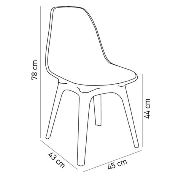 Стул Tilia Eos Черный-1