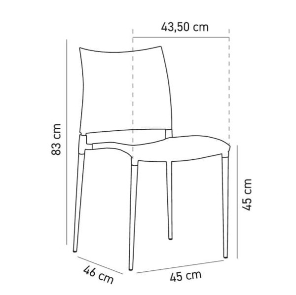 Стул Tilia Neptun Бежевый-1