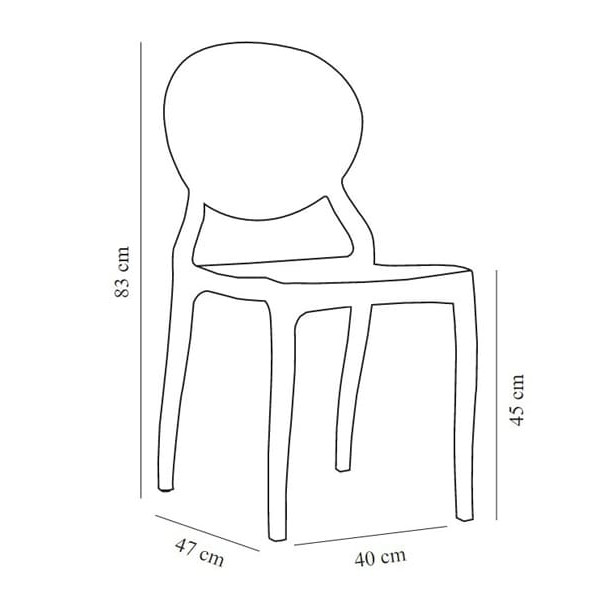 Стілець Tilia Rotus Світло-коричневий-2