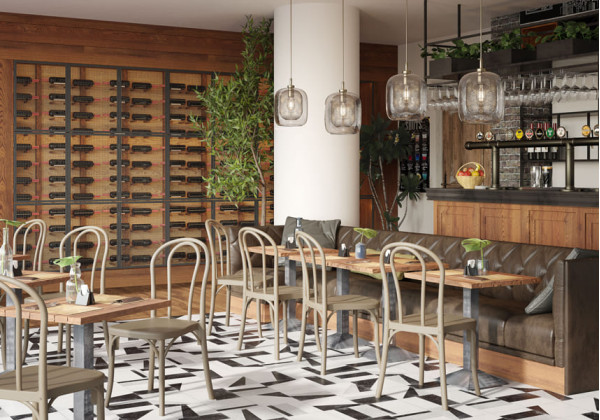 Стілець Tilia Sozo Жовтий-4