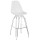 Барний стілець Tilia Eos-M Біла слонова кістка Ніжки хром