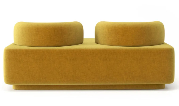 Диван Plump Жовтий-2