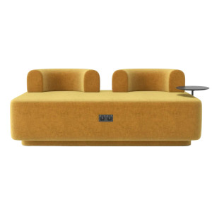 Диван зі столиком Plump Жовтий