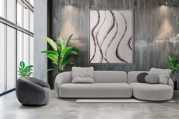 Кутовий диван Шоні Світло-сірий-1