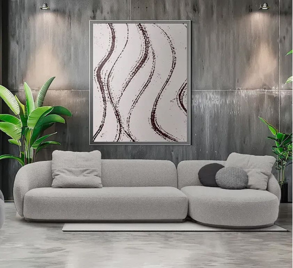 Кутовий диван Шоні Світло-сірий-0