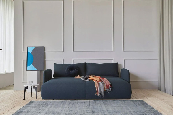 Розкладний диван Віхо Темно-синій-1