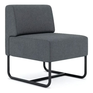 Модульное кресло FLEX Серо-голубой ткань