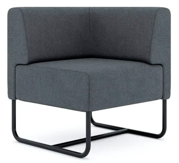 Модульний куточок FLEX Сіро-блакитний тканина-0