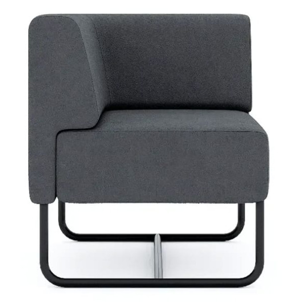 Модульний куточок FLEX Сіро-блакитний тканина-1