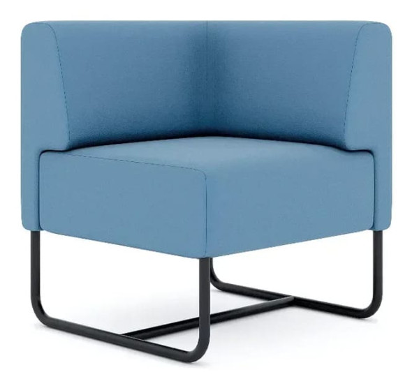 Модульный уголок FLEX Синий замша-0