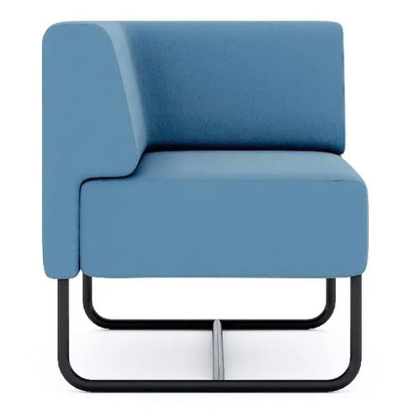 Модульный уголок FLEX Синий замша-1