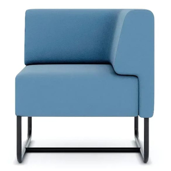 Модульный уголок FLEX Синий замша-2