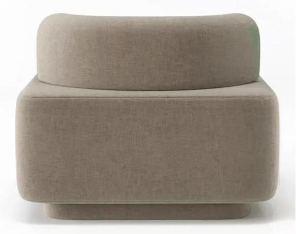 Кресло Plump Бежевый-3