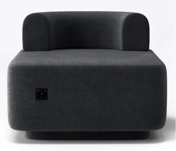 Крісло Plump Чорний-0