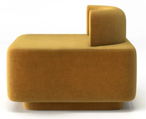 Крісло Plump Жовтий-2