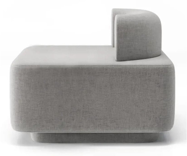 Крісло Plump Світло-сірий-2