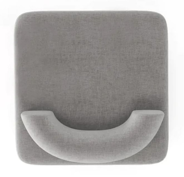 Крісло Plump Світло-сірий-1