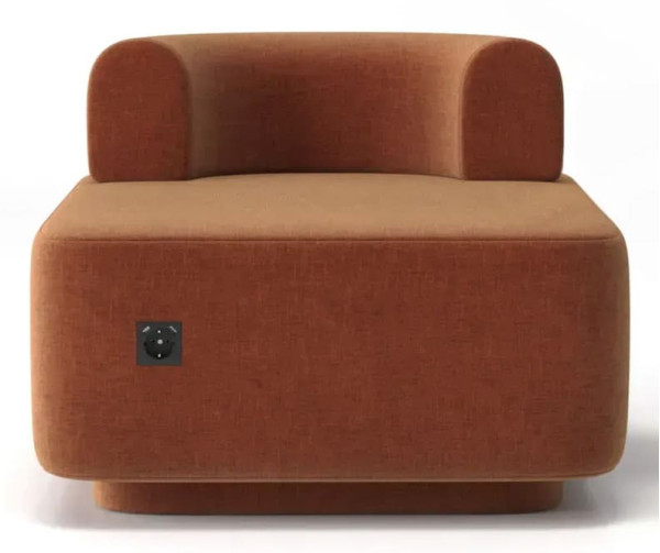 Крісло Plump Теракотовий-0