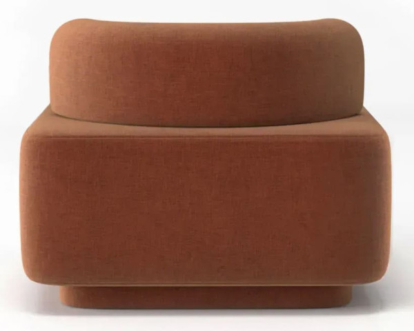 Крісло Plump Теракотовий-3