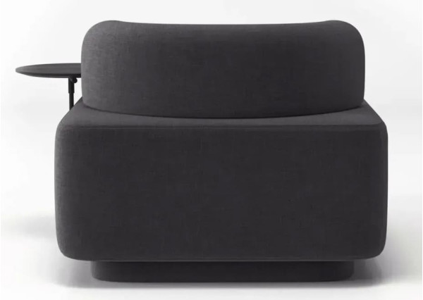 Крісло зі столиком Plump Чорний-3