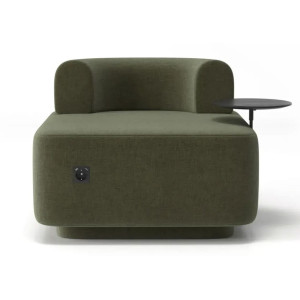 Кресло со столиком Plump Зеленый