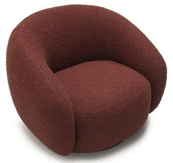 Кресло поворотное Шони Бордовый-2