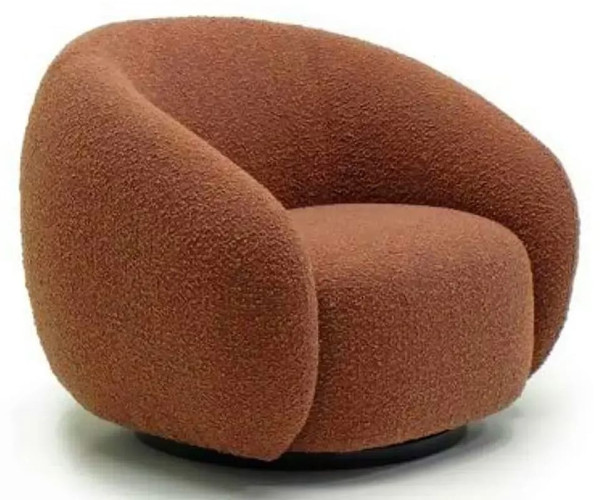 Кресло поворотное Шони Терракотовый-0