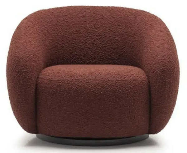 Кресло поворотное Шони Бордовый-3