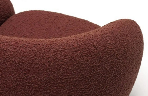 Кресло поворотное Шони Бордовый-4