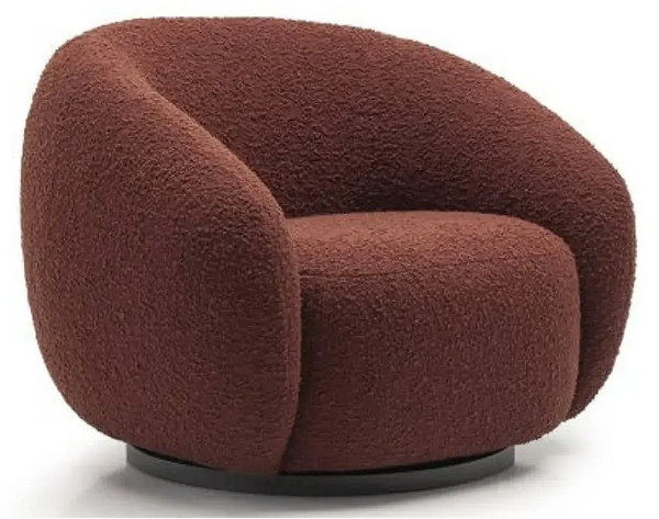 Кресло поворотное Шони Бордовый-0