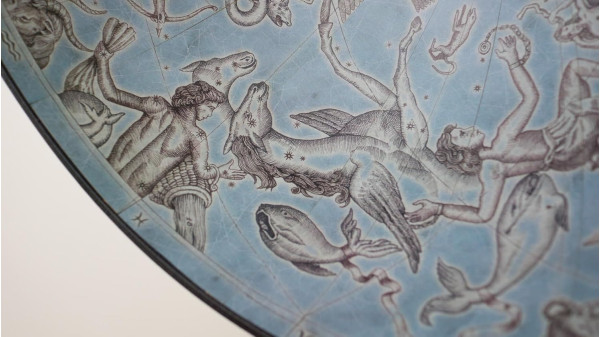 Глобус бар напольный Zoffoli Da Vinci U.020.A Blue Италия-11