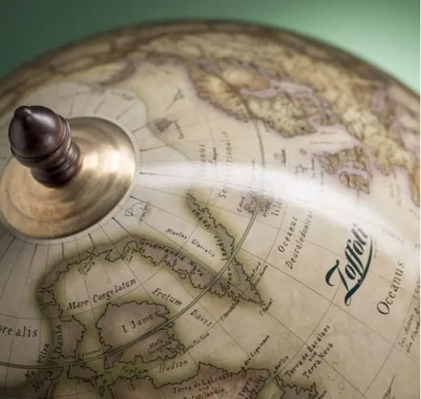 Глобус бар настільний Zoffoli Giove Old White Італія-3