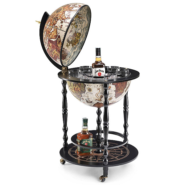 Глобус бар підлоговий Zoffoli Vulcano T.BAR42/E-BLK Італія-0