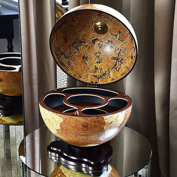 Глобус бар настольный Zoffoli Galileo U.010 Италия-2