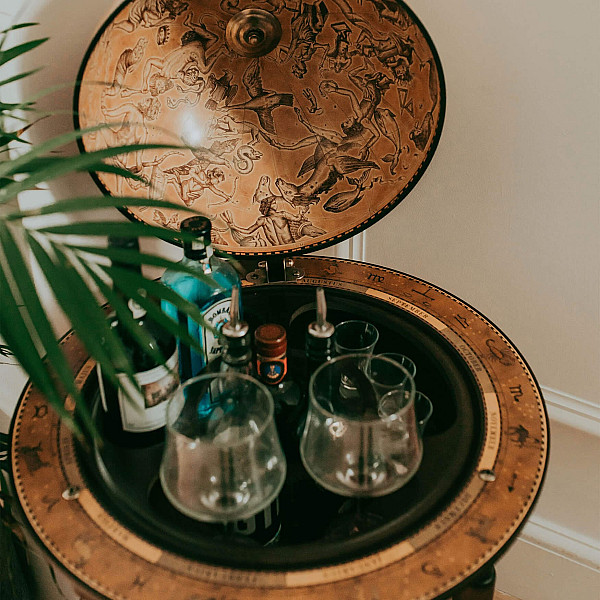 Глобус бар напольный Zoffoli Da Vinci U.020 Италия-6