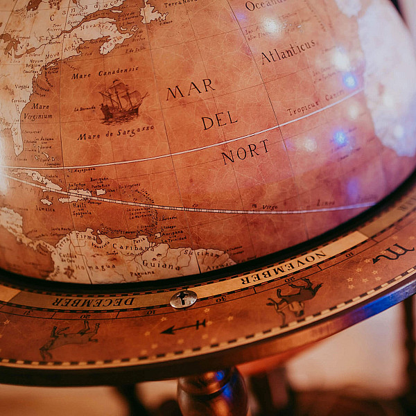 Глобус бар напольный Zoffoli Da Vinci U.020 Италия-11