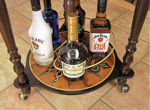 Глобус бар напольный Zoffoli Da Vinci U.020 Италия-16