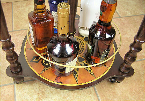 Глобус бар напольный Zoffoli Da Vinci U.020 Италия-17