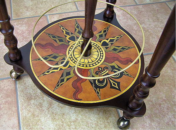 Глобус бар напольный Zoffoli Da Vinci U.020 Италия-19