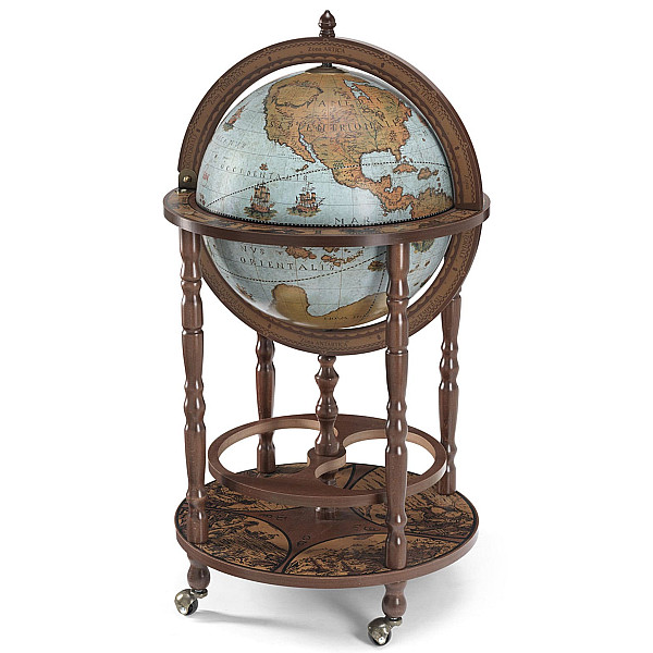 Глобус бар напольный Zoffoli Minerva Blu Ocean Z.31.A Италия-3