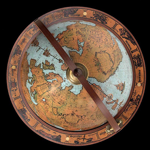 Глобус бар напольный Zoffoli Minerva Blu Ocean Z.31.A Италия-5