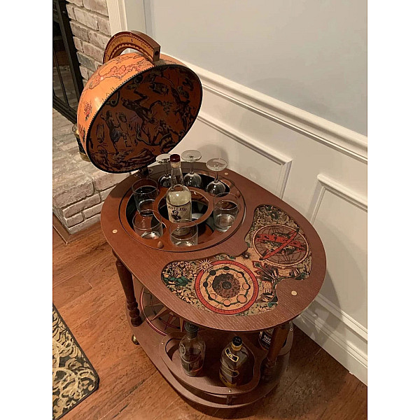 Глобус бар напольный Zoffoli Giasone Z.44/4 Италия-8