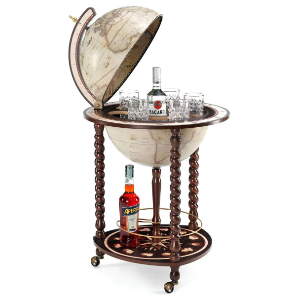 Глобус бар напольный Zoffoli Explora - Old White Z.1010.AV Италия-8